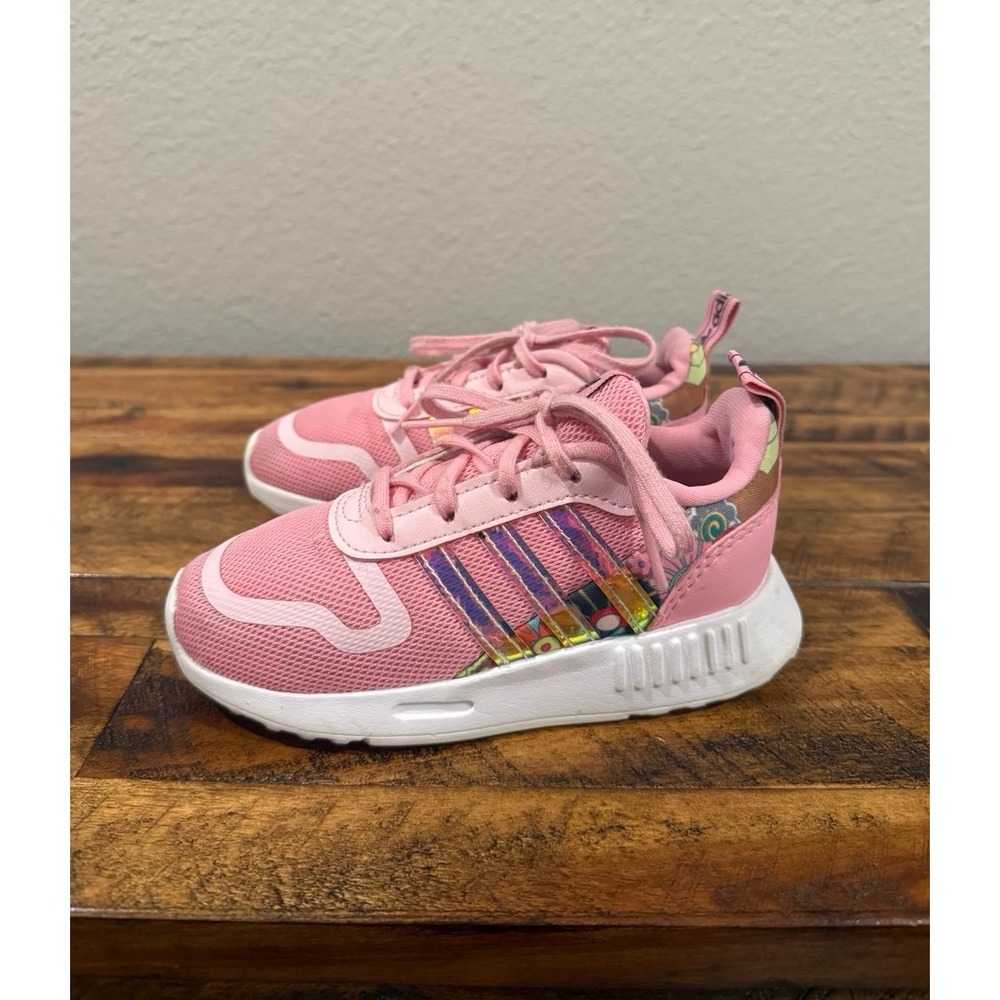 Adidas Girls Multix Shoes Pink